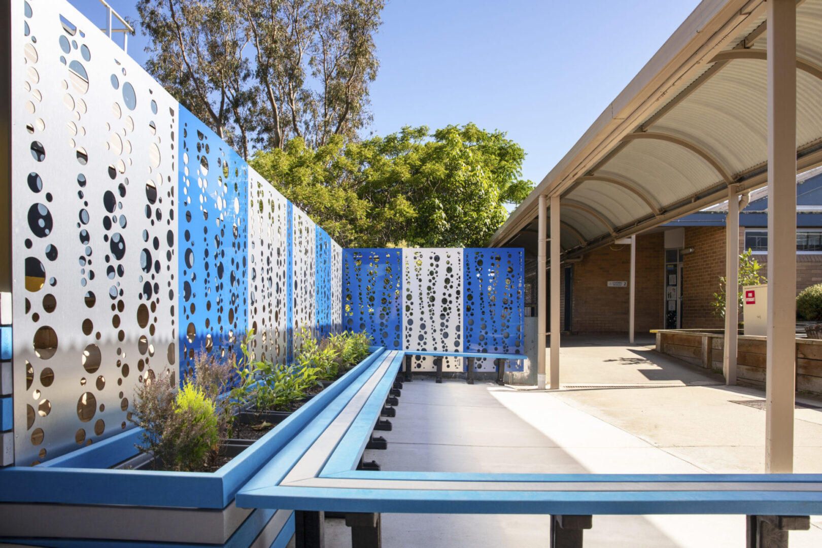 CIVIC THRESHOLD / PATTERNED PERFORATION & ACOUSTIC SHIELDING